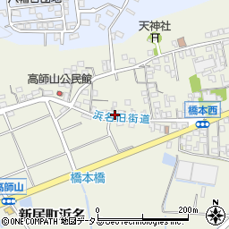 静岡県湖西市新居町浜名1393周辺の地図