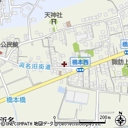 静岡県湖西市新居町浜名1289周辺の地図