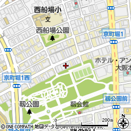 大建設計大阪ビル周辺の地図