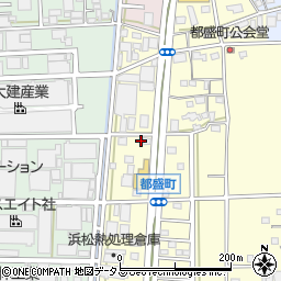静岡県浜松市中央区都盛町156周辺の地図