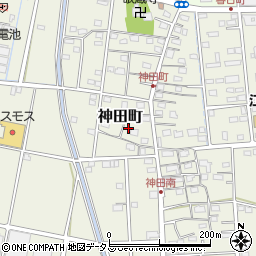 静岡県浜松市中央区神田町963周辺の地図