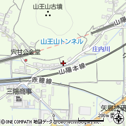岡山県岡山市東区宍甘437周辺の地図