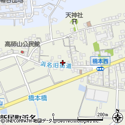 静岡県湖西市新居町浜名1356周辺の地図