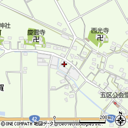 静岡県湖西市白須賀2831周辺の地図