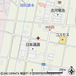 静岡県浜松市中央区神田町1209周辺の地図