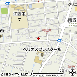 静岡県浜松市中央区神田町99周辺の地図