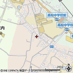 岡山県岡山市北区高松原古才54周辺の地図