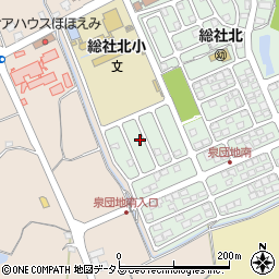 岡山県総社市泉3-22周辺の地図
