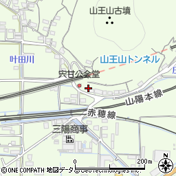 岡山県岡山市東区宍甘445-2周辺の地図