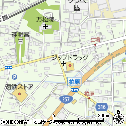 静岡県浜松市中央区篠原町14270周辺の地図