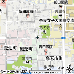 ゲストハウス奈良日和周辺の地図