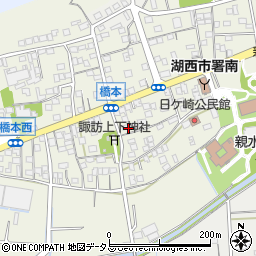 静岡県湖西市新居町浜名908周辺の地図