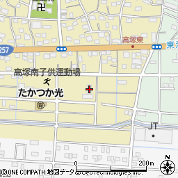 静岡県浜松市中央区高塚町4438周辺の地図