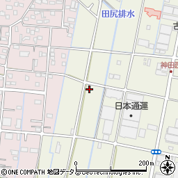 静岡県浜松市中央区神田町1241周辺の地図