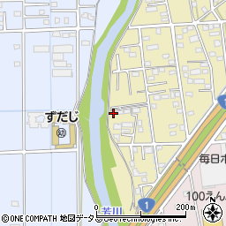 静岡県浜松市中央区芳川町878周辺の地図
