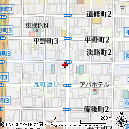 アカカベ薬局　淡路町店周辺の地図