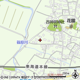 静岡県浜松市中央区篠原町9338周辺の地図