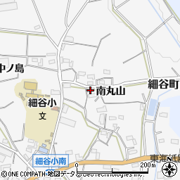 愛知県豊橋市細谷町南丸山67周辺の地図