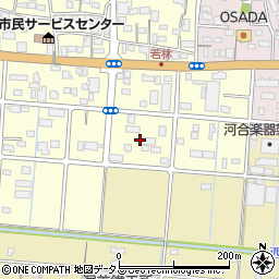 株式会社杉浦建築店　若林事務所周辺の地図
