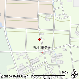 愛知県豊橋市若松町丸山周辺の地図