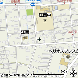 静岡県浜松市中央区神田町112周辺の地図