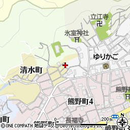 兵庫県神戸市兵庫区清水町2-9周辺の地図