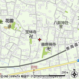 静岡県浜松市中央区篠原町4041周辺の地図