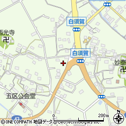 静岡県湖西市白須賀3238-7周辺の地図