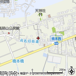 静岡県湖西市新居町浜名1323周辺の地図
