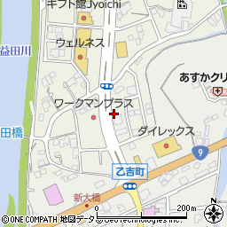 株式会社ミック益田支店周辺の地図
