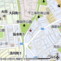 兵庫県神戸市兵庫区荒田町3丁目78-6周辺の地図