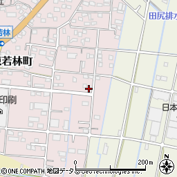 静岡県浜松市中央区東若林町1473周辺の地図