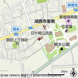 静岡県湖西市新居町浜名690周辺の地図