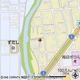 静岡県浜松市中央区芳川町890周辺の地図