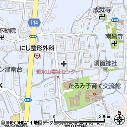 三重県津市垂水1198-6周辺の地図
