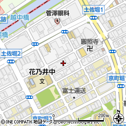大阪府大阪市西区江戸堀2丁目5周辺の地図
