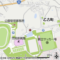 島根県益田市乙吉町675周辺の地図