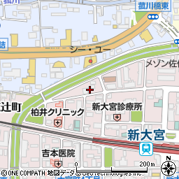 奈良県奈良市芝辻町4丁目10周辺の地図