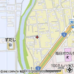 静岡県浜松市中央区芳川町891周辺の地図