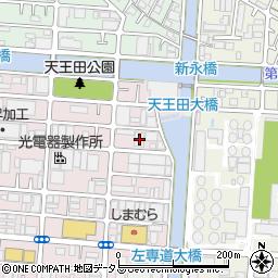 ヤマト運輸東中浜宅急便センター周辺の地図