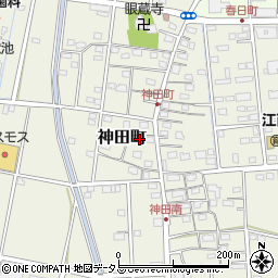 静岡県浜松市中央区神田町969周辺の地図