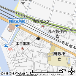 ＥＮＥＯＳ舞阪西ＳＳ周辺の地図