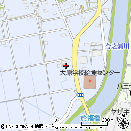 静岡県磐田市大原2858周辺の地図