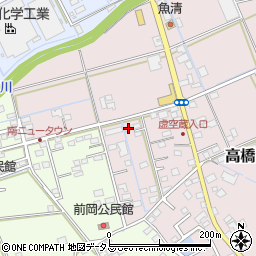 静岡県菊川市高橋3876周辺の地図