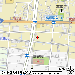 静岡県浜松市中央区高塚町2340周辺の地図