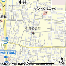 中井公会堂周辺の地図