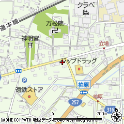 静岡県浜松市中央区篠原町14153周辺の地図