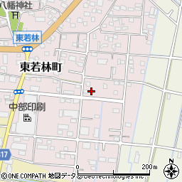 静岡県浜松市中央区東若林町1486周辺の地図