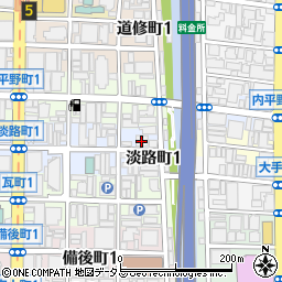 川研ファインケミカル株式会社　大阪営業所周辺の地図