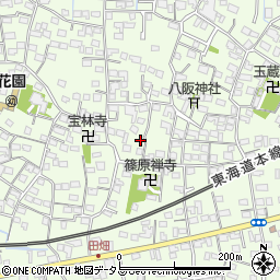 静岡県浜松市中央区篠原町4045周辺の地図